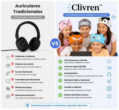 Clivren™ | Diadema Bluetooth Infantil